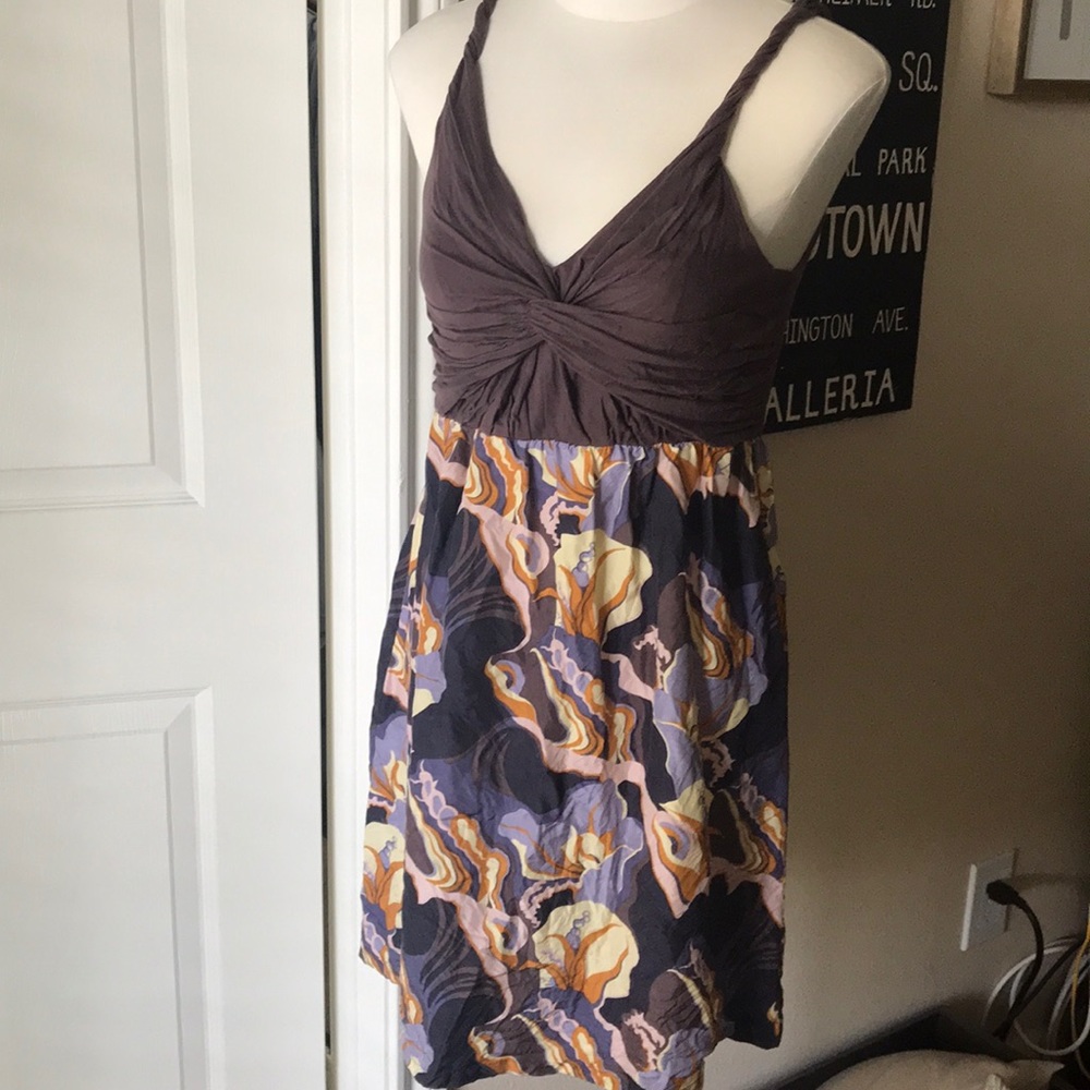 Anthropologie silk bottom dress - Picture 2 of 6